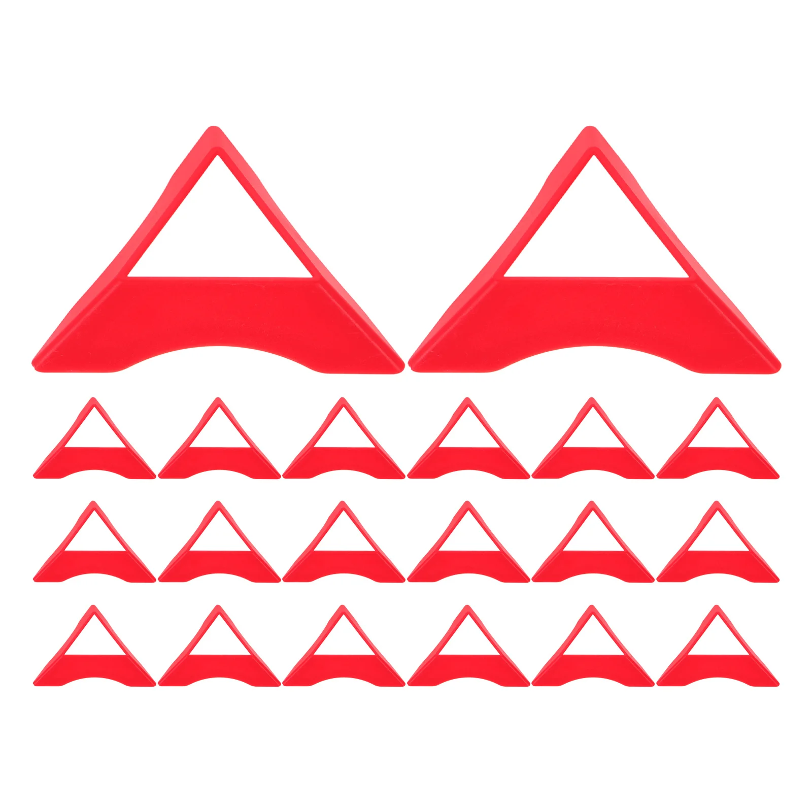 20Pcs Stand Colorful Triangle Base Display Holder for Stable Tripod Support Multi Angle Showcase
20Pcs Stand Colorful Triangle Base Display Holder for Stable Tripod Support Multi Angle Showcase