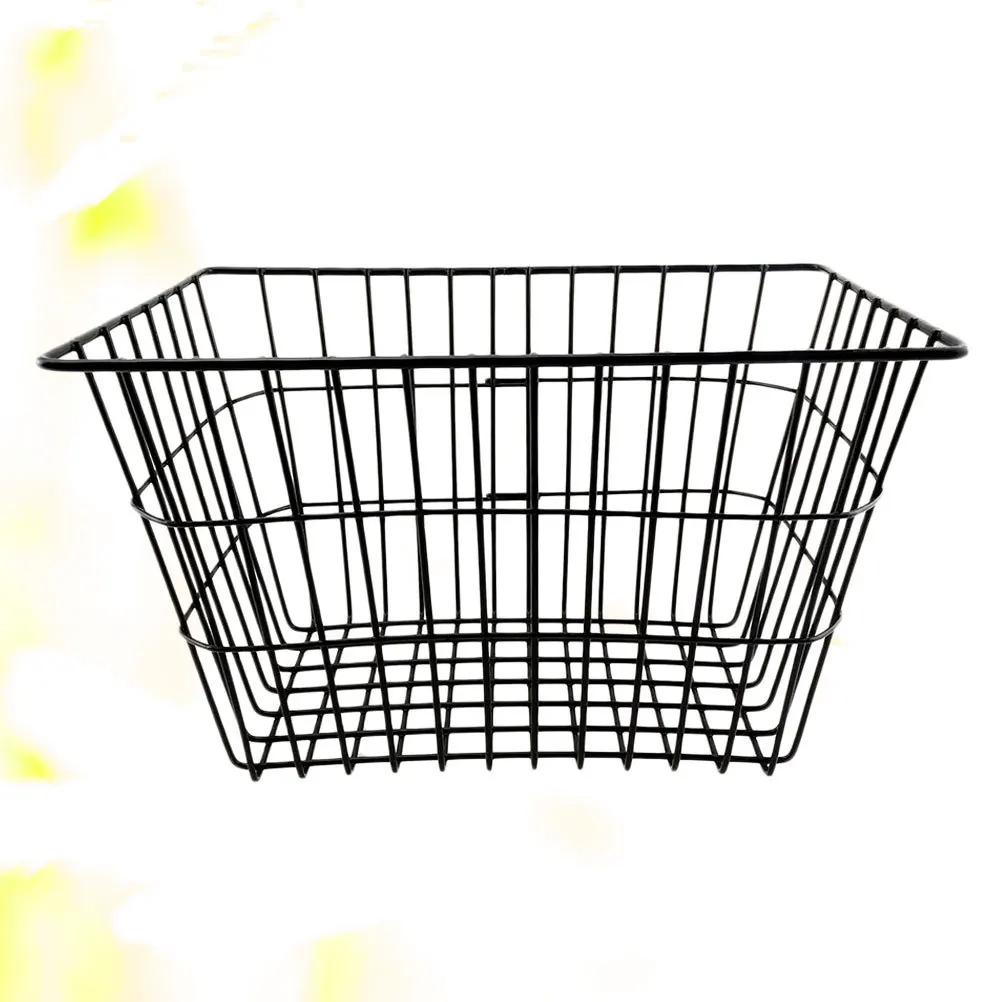 Bike Basket Front Handlebar Folding Bike Storage Basket Hanging Durable Iron Material Large Capacity Cycling Accessories Black
Bike Basket Front Handlebar Folding Bike Storage Basket Hanging Durable Iron Material Large Capacity Cycling Accessories Black