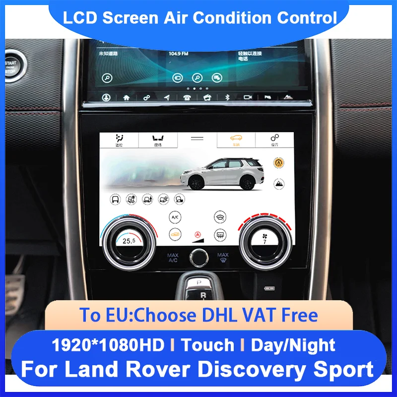 Car AC Panel LCD DisplayFor Land Rover Range Discovery Sport 2020 -2022 Touch IPS Screen Air Conditioning Control Climate Board
Car AC Panel LCD DisplayFor Land Rover Range Discovery Sport 2020 -2022 Touch IPS Screen Air Conditioning Control Climate Board