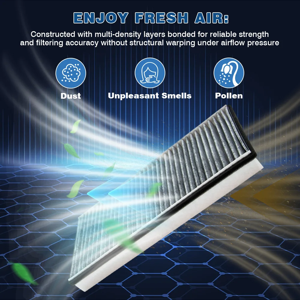 For Porsche Boxster 911 Cayman Car Cabin Air Filter CF11919, 99757121901, 996 571 219 02, 996 571 219 03, 996 572 219 01
For Porsche Boxster 911 Cayman Car Cabin Air Filter CF11919, 99757121901, 996 571 219 02, 996 571 219 03, 996 572 219 01