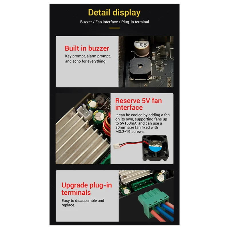 SK40 Upgraded DC Buck-Boost Converter Constant Voltage Charging Module CNC DC Regulated Power Supply
SK40 Upgraded DC Buck-Boost Converter Constant Voltage Charging Module CNC DC Regulated Power Supply