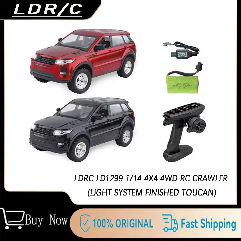 LDRC LD1299 1/14 4x4 4WD RC Гусеничный автомобиль Система освещения Готовая TOUCAN Внедорожники Игрушки Подарок
LDRC LD1299 1/14 4x4 4WD RC Гусеничный автомобиль Система освещения Готовая TOUCAN Внедорожники Игрушки Подарок