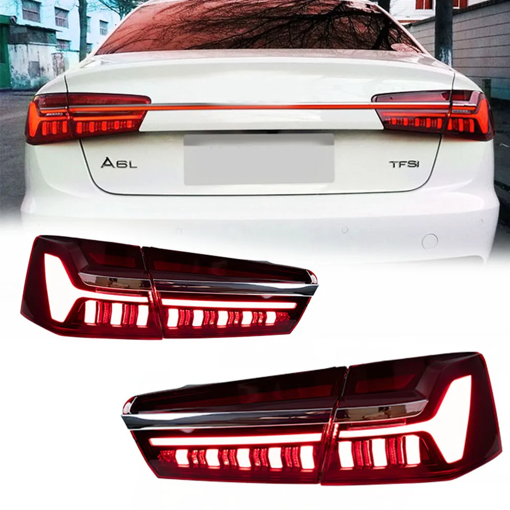 LED Through Tail Lights for AUDI A6L A6 C7 2012-2015 new style full led DRL Car Taillights Assembly Signal Auto Accessories Lamp
LED Through Tail Lights for AUDI A6L A6 C7 2012-2015 new style full led DRL Car Taillights Assembly Signal Auto Accessories Lamp