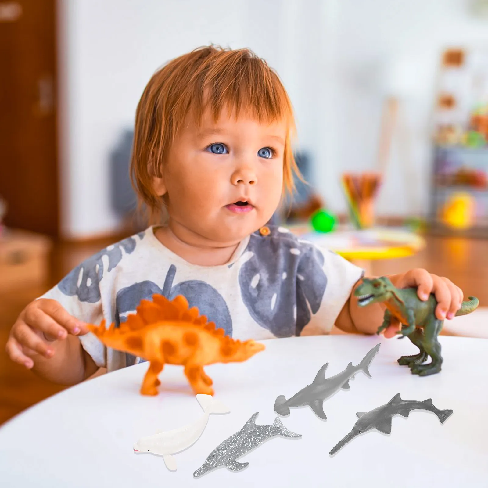 6Pcs Marine Animal Static Black White Light Grey Realistic Sea Creatures Display Decorative Kids Educational
6Pcs Marine Animal Static Black White Light Grey Realistic Sea Creatures Display Decorative Kids Educational