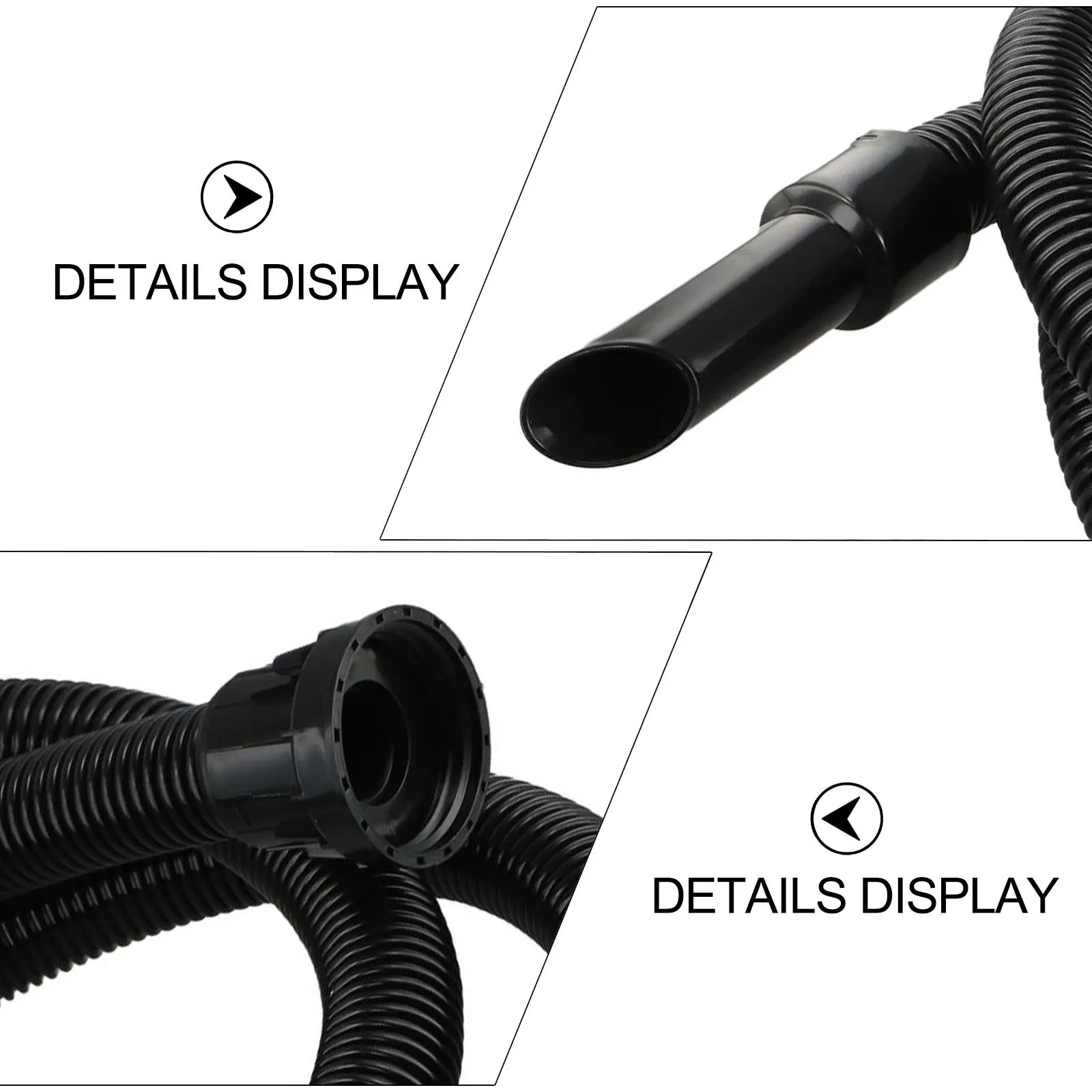 Шланг для пылесоса длиной 2,5 метра, высококачественный материал, идеально подходит для оборудования, не скручивается и не зацепляется.
Шланг для пылесоса длиной 2,5 метра, высококачественный материал, идеально подходит для оборудования, не скручивается и не зацепляется.