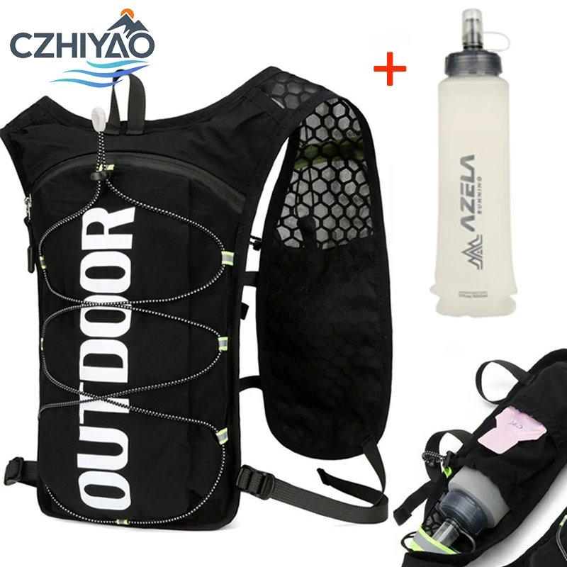 CZHIYAO Breathable Hydration Vest with Water Reservoir, Lightweight Running Backpack for Cycling, Hiking, Marathon and Daily Use
CZHIYAO Breathable Hydration Vest with Water Reservoir, Lightweight Running Backpack for Cycling, Hiking, Marathon and Daily Use