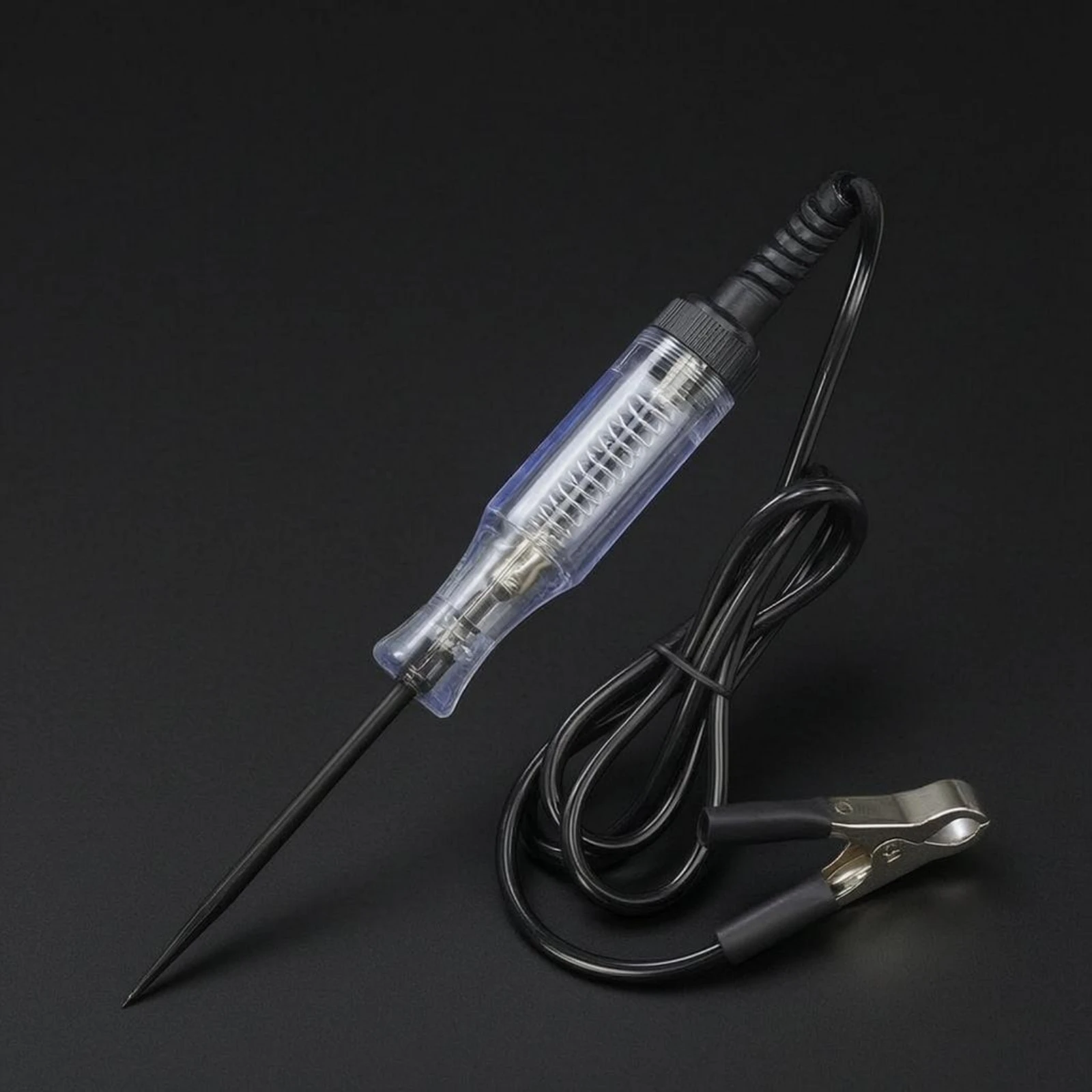 Alligator Clip Test Pen Transparent Handle Insulated Tip Tester Vehicle Tool Flexible Wire
Alligator Clip Test Pen Transparent Handle Insulated Tip Tester Vehicle Tool Flexible Wire