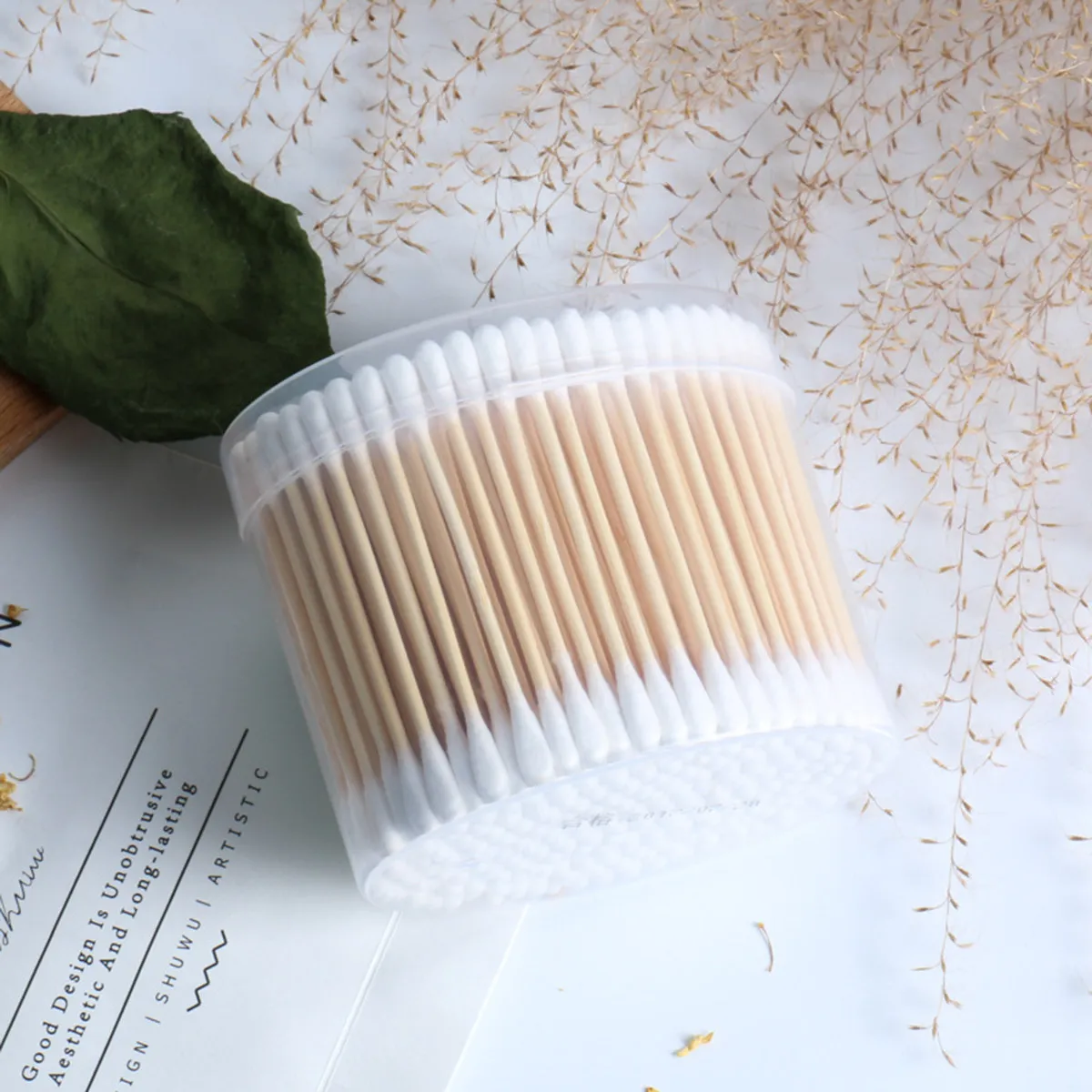 230pcs Bamboo Stem Cotton Swabs Double Head Hygienic Makeup Cleaning Applicator For Face Body Care Portable Use
230pcs Bamboo Stem Cotton Swabs Double Head Hygienic Makeup Cleaning Applicator For Face Body Care Portable Use