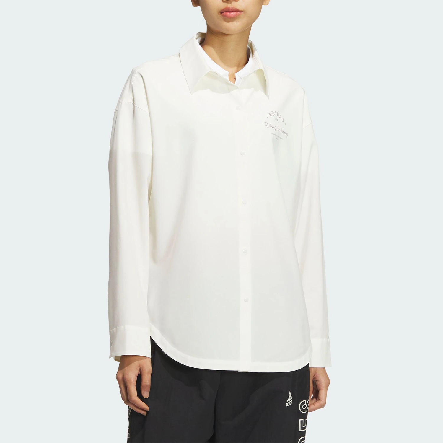 Adidas подлинная женская рубашка W VB SHIRT с длинным рукавом и крутым воротником JN7779
Adidas подлинная женская рубашка W VB SHIRT с длинным рукавом и крутым воротником JN7779