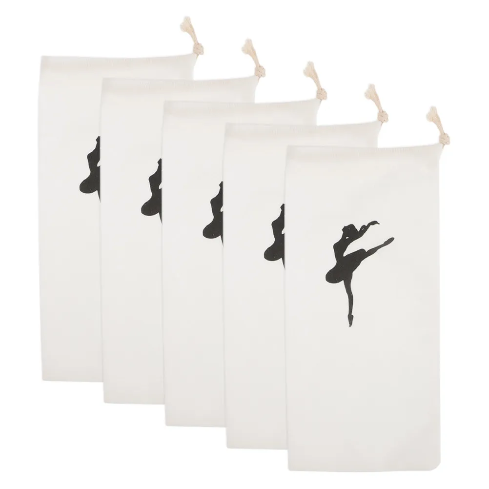 5Pcs Ballet Shoe Bags Canvas Drawstring Portable Dance Slipper Storage Organizer Travel Shoe Pouch Drawstring Dance Bag
5Pcs Ballet Shoe Bags Canvas Drawstring Portable Dance Slipper Storage Organizer Travel Shoe Pouch Drawstring Dance Bag