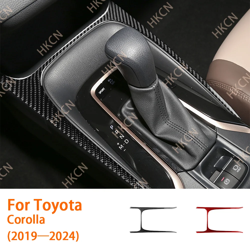 Carbon Fiber Console Gears Shifter Panel Car Interior Accessories Cover Trim Sticker Modification For Toyota Corolla 2019—2024
Carbon Fiber Console Gears Shifter Panel Car Interior Accessories Cover Trim Sticker Modification For Toyota Corolla 2019—2024