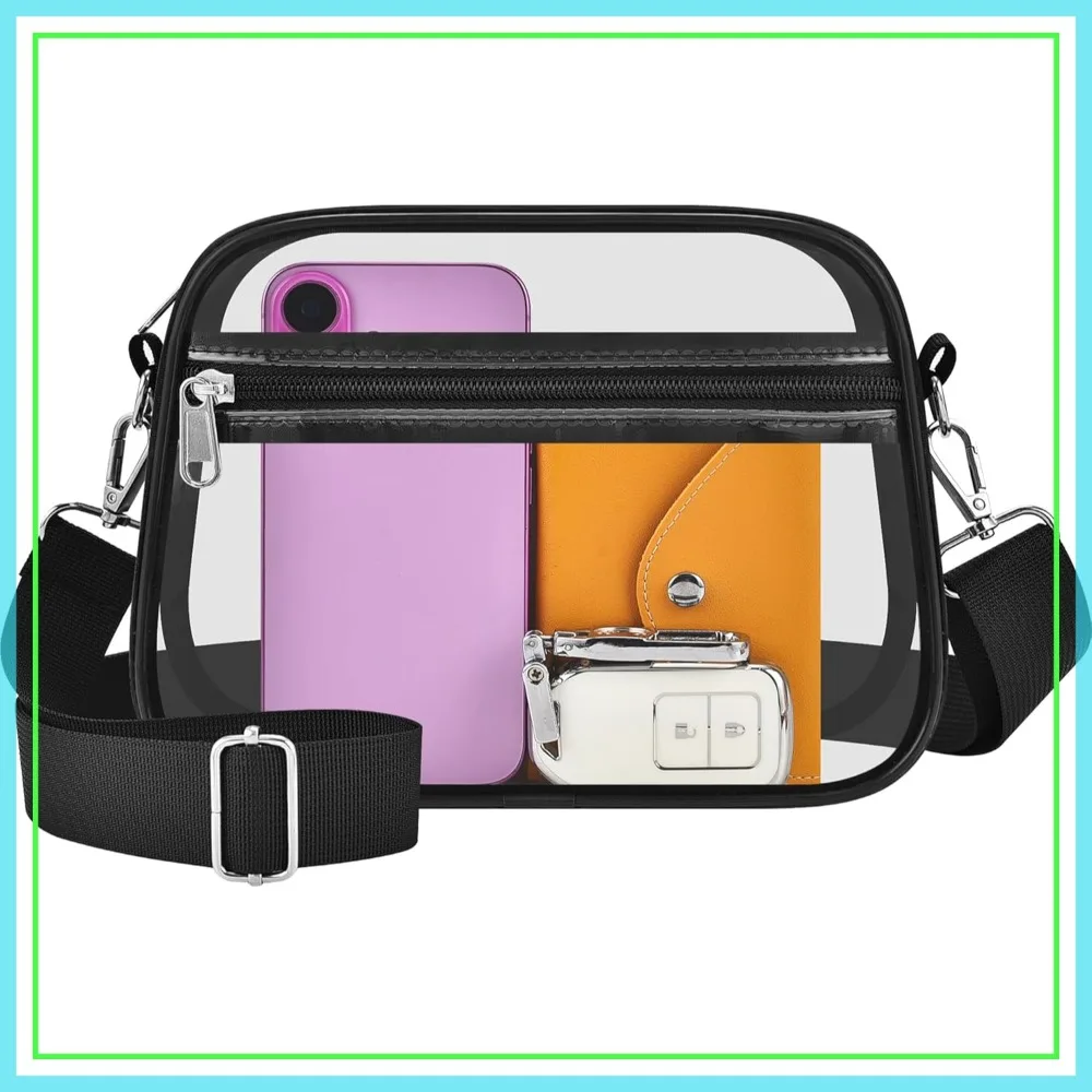 Clear Stadium Purse for Sports Events Concerts Festivals | Oraben Satchel Handbag
Clear Stadium Purse for Sports Events Concerts Festivals | Oraben Satchel Handbag