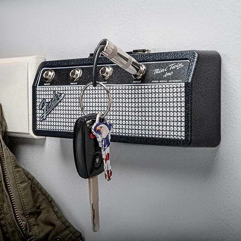 Blues Music Key Storage Jack Rack, Cool Guitar Wall Key Chain Holder, Vintage Amplifier, Home Decoration Gift
Blues Music Key Storage Jack Rack, Cool Guitar Wall Key Chain Holder, Vintage Amplifier, Home Decoration Gift