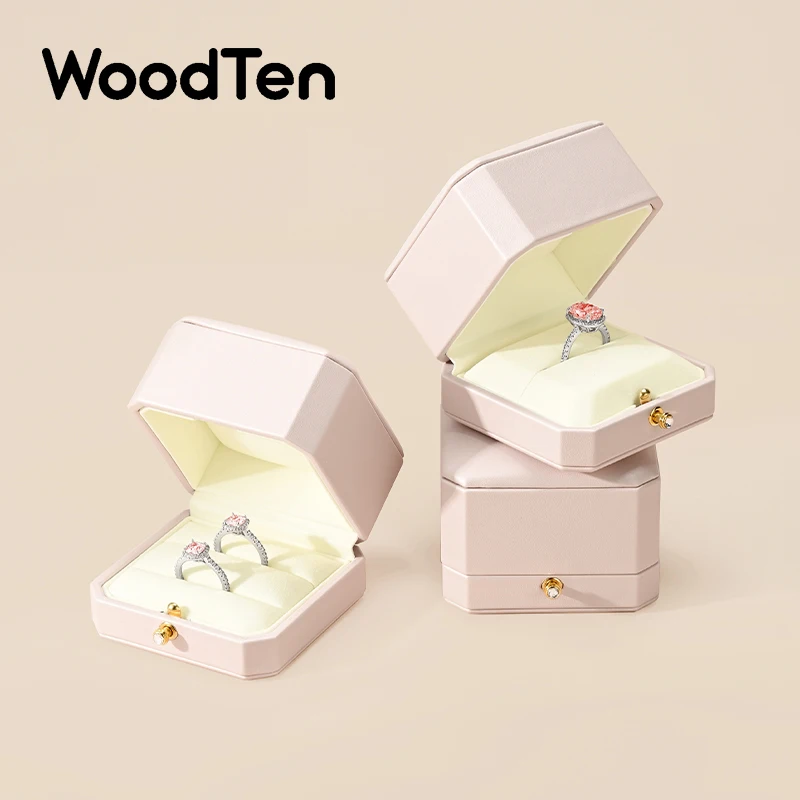 WoodTen одинарная/двойная коробка для колец для ювелирных изделий, кожаный органайзер для колец, органайзер для ювелирных изделий, коробка для упаковки колец, коробка для хранения ювелирных изделий, подарок для предложения
WoodTen одинарная/двойная коробка для колец для ювелирных изделий, кожаный органайзер для колец, органайзер для ювелирных изделий, коробка для упаковки колец, коробка для хранения ювелирных изделий, подарок для предложения