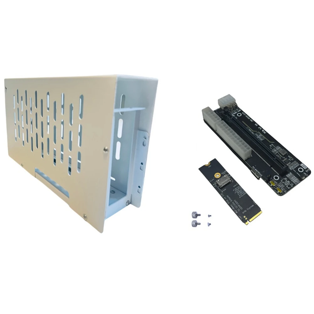 ATP-For Oculink/M.2 NVMe Внешняя видеокарта для ноутбука EGPU Чехол для графического процессора Док-станция PCIE 4.0 X4 Gen4 Карта расширения GDP для ноутбука, C
ATP-For Oculink/M.2 NVMe Внешняя видеокарта для ноутбука EGPU Чехол для графического процессора Док-станция PCIE 4.0 X4 Gen4 Карта расширения GDP для ноутбука, C