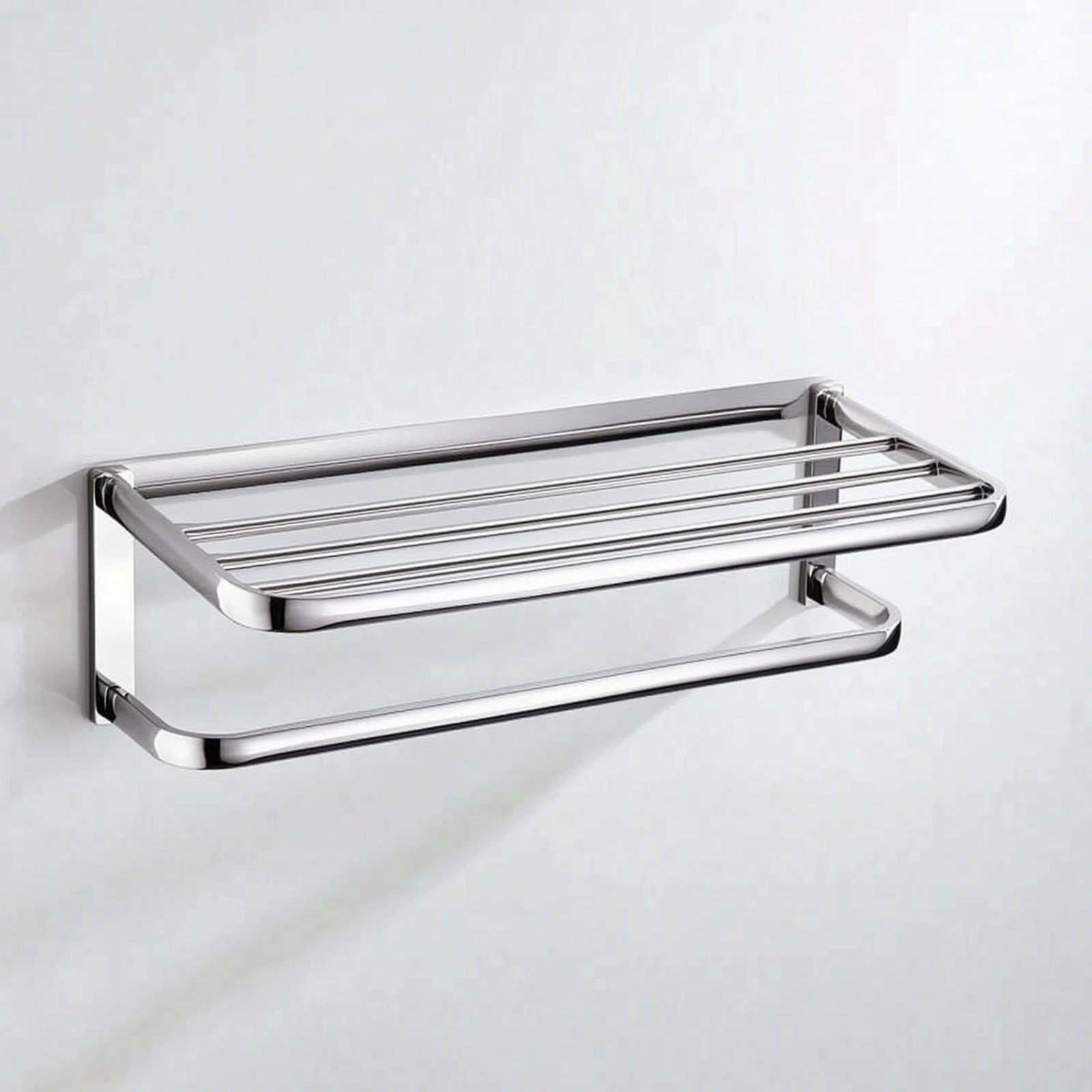 Bathroom Towel Rack with Shelf Corrosion Resistant Towel Bar with Shelf Hardware Easy to Install Heavy-Duty for Guest Bath
Bathroom Towel Rack with Shelf Corrosion Resistant Towel Bar with Shelf Hardware Easy to Install Heavy-Duty for Guest Bath
