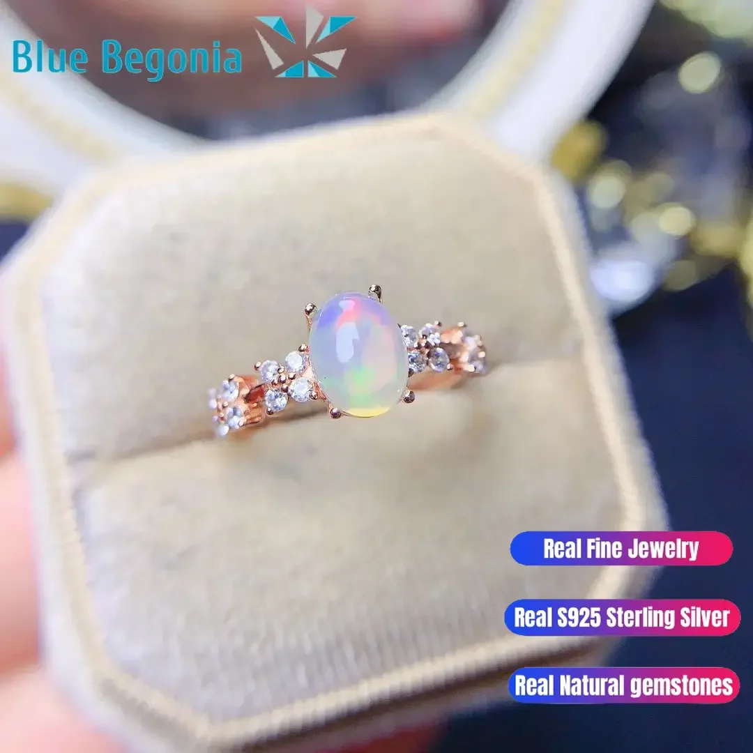 925 Sterling Silver Natural Opal Ring Jewelry for Women Wedding Engagement Gift 6*8MM Gemstone
925 Sterling Silver Natural Opal Ring Jewelry for Women Wedding Engagement Gift 6*8MM Gemstone