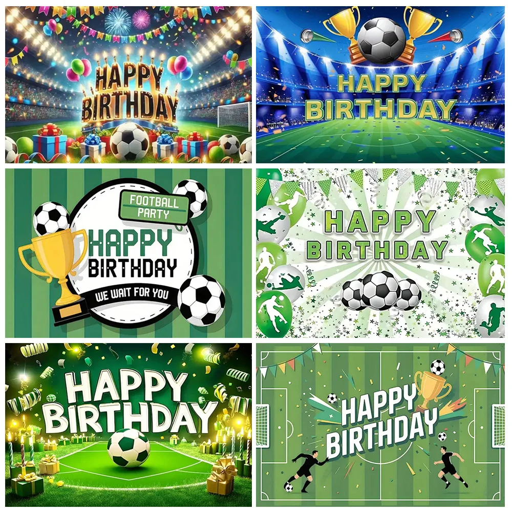 Football Theme Boy Birthday Party Decor Background Banner Football field Football Match Trophy Photography Backdrop Photo Studio
Football Theme Boy Birthday Party Decor Background Banner Football field Football Match Trophy Photography Backdrop Photo Studio