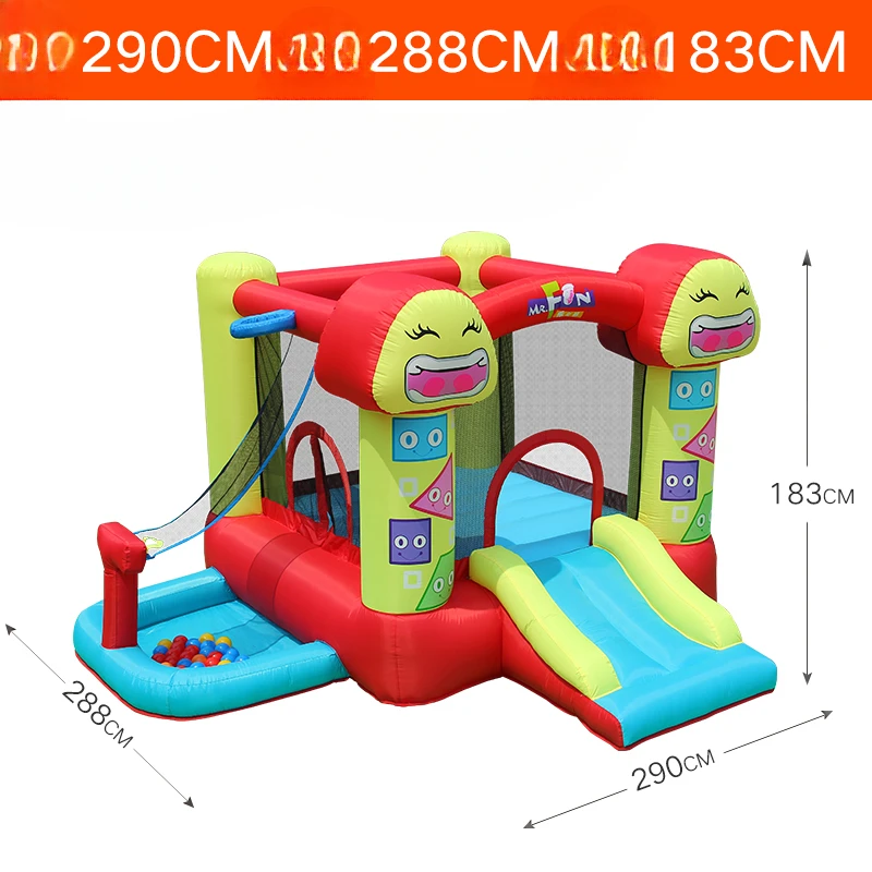 Smiling Face Jumping Bed Children's Slide Inflatable Castle Outdoor Small and Large Household Square Bounce Jumping Bed
Smiling Face Jumping Bed Children's Slide Inflatable Castle Outdoor Small and Large Household Square Bounce Jumping Bed