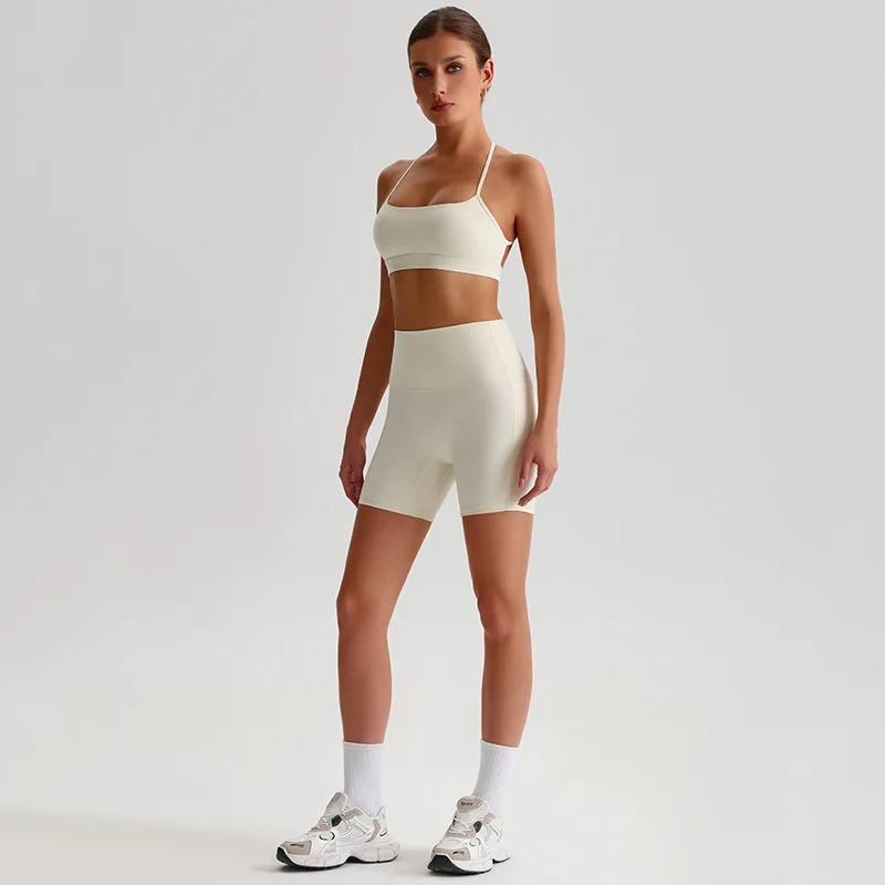 Jenny&dave Naked Quick Drying Yoga Suit Set For Women, Professional Gym Training, Running, Sports Shorts, Three Quarter Pants
Jenny&dave Naked Quick Drying Yoga Suit Set For Women, Professional Gym Training, Running, Sports Shorts, Three Quarter Pants