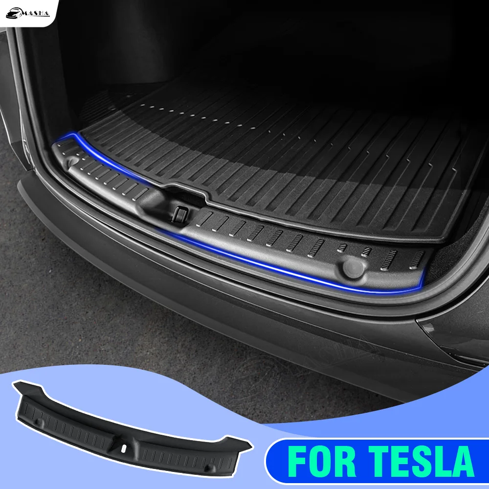 2025 2026 Model Y Juniper Rear Bumper Guard 1PCS Anti-Scratch TPE Rear Trunk Door Sill Protector for Refresh Juniper Accessories
2025 2026 Model Y Juniper Rear Bumper Guard 1PCS Anti-Scratch TPE Rear Trunk Door Sill Protector for Refresh Juniper Accessories