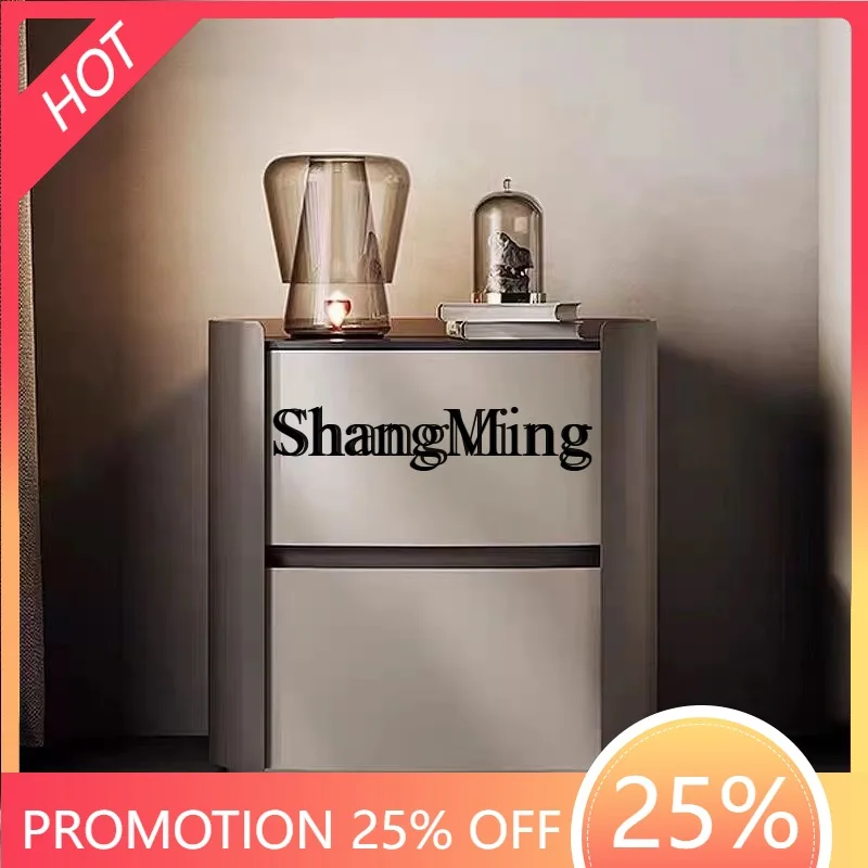 SM minimalist solid wood bedside table modern simple light luxury high-grade rock slab bedside table bedroom storage cabinet
SM minimalist solid wood bedside table modern simple light luxury high-grade rock slab bedside table bedroom storage cabinet