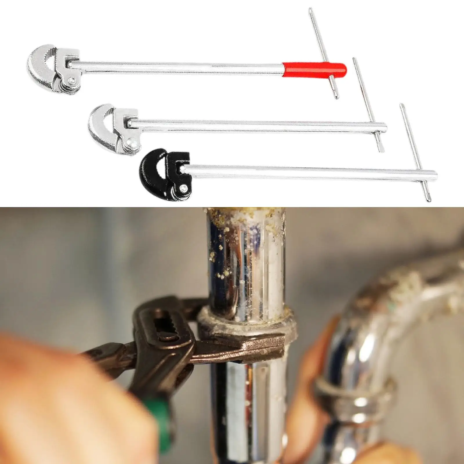 Basin Wrench Versatile Tap Nut Spanner for Home Tight Space Bath Drains
Basin Wrench Versatile Tap Nut Spanner for Home Tight Space Bath Drains