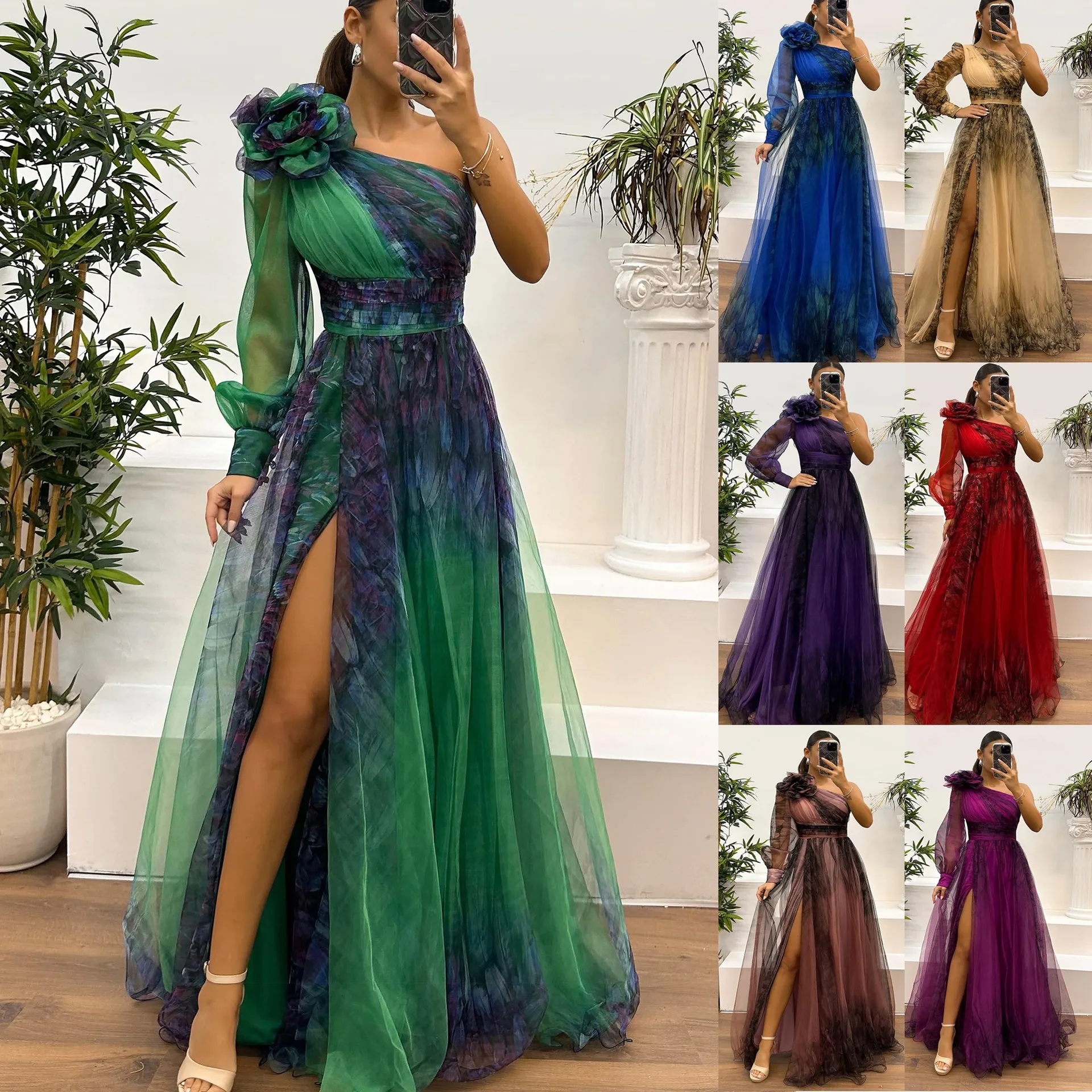 Women Spring Summer Dress Skirt Solid Color Long Sleeve Asymmetry Casual Sheath Fashion Comfortable Regular Standard Dress Fit
Women Spring Summer Dress Skirt Solid Color Long Sleeve Asymmetry Casual Sheath Fashion Comfortable Regular Standard Dress Fit