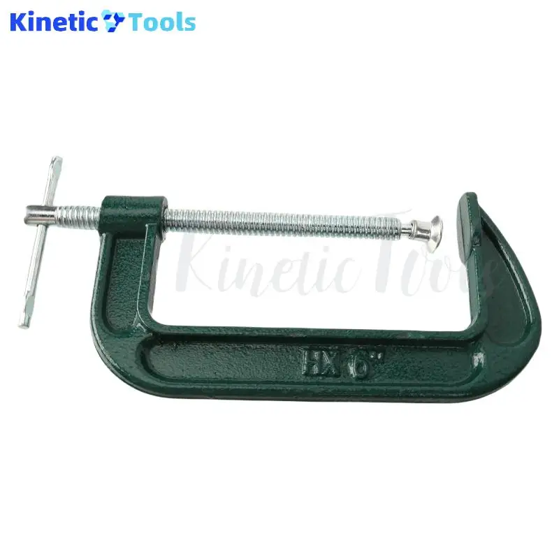 6 Inches G Clip Fixing Heavy Duty Adjustable Metal Clamps Professional Carpentry C-clamp Wood Working Tools and Accessories
6 Inches G Clip Fixing Heavy Duty Adjustable Metal Clamps Professional Carpentry C-clamp Wood Working Tools and Accessories
