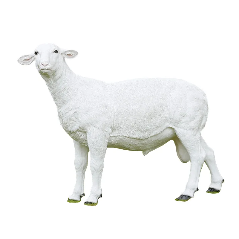 FRP simulation sheep sculpture sheep lake sheep ornament outdoor garden courtyard lawn garden landscape
FRP simulation sheep sculpture sheep lake sheep ornament outdoor garden courtyard lawn garden landscape