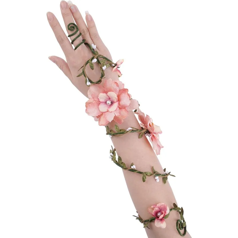 Renaissance Fairy Floral Arm Wrap - 1 PC Elf Bracelet Mother Nature Costume Poison Ivy Costume Renfaire Accessories
Renaissance Fairy Floral Arm Wrap - 1 PC Elf Bracelet Mother Nature Costume Poison Ivy Costume Renfaire Accessories