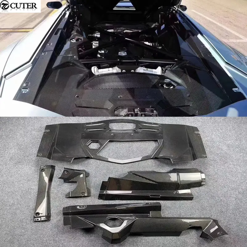 Lp700 Lp720 Lp750 Dry Carbon Fiber Engine Bay Cover Dust Guard for Lamborghini Aventador
Lp700 Lp720 Lp750 Dry Carbon Fiber Engine Bay Cover Dust Guard for Lamborghini Aventador