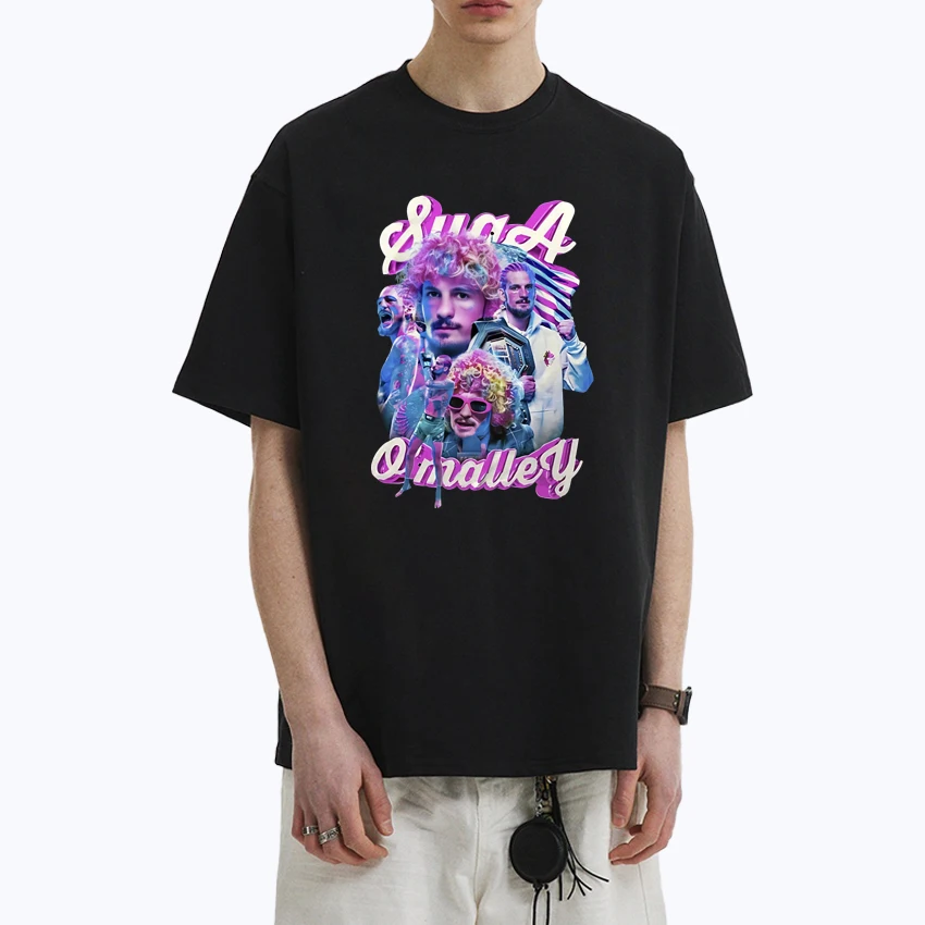 2025 Hip Hop Suga Sean O-Malley Graphic Crew Neck 100% Cotton Men Women short sleeve t-shirts Printed Oversized t-shirt Unisex
2025 Hip Hop Suga Sean O-Malley Graphic Crew Neck 100% Cotton Men Women short sleeve t-shirts Printed Oversized t-shirt Unisex
