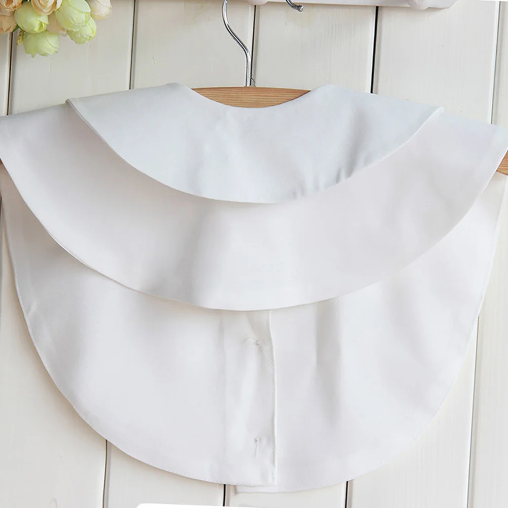 Removable Fake Collar Detachable Half Shirt Blouse Choker Women Fashion White Ideal for Matching Dresses Sweaters Blouses 
Removable Fake Collar Detachable Half Shirt Blouse Choker Women Fashion White Ideal for Matching Dresses Sweaters Blouses
