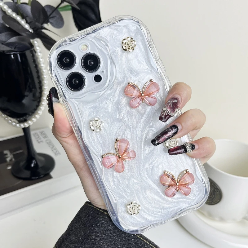 3D Cute Butterfly Camellia Creamy Wavy Phone Case Protection Cover For Huawei Nova5 6 7 8 10 11 12 Mate 30 50 60 P30P P40P P50P
3D Cute Butterfly Camellia Creamy Wavy Phone Case Protection Cover For Huawei Nova5 6 7 8 10 11 12 Mate 30 50 60 P30P P40P P50P