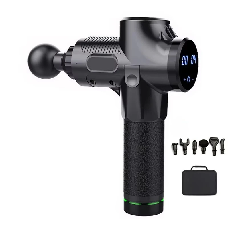 Глубокие ткани для тела, фасция, 30-скоростной ЖК-экран, перкуссия, вибрация, фитнес-массажер, массажный пистолет для мышц
Глубокие ткани для тела, фасция, 30-скоростной ЖК-экран, перкуссия, вибрация, фитнес-массажер, массажный пистолет для мышц