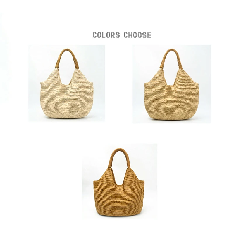 Handwoven Straw Women Tote Bag Large Capacity Summer Beach Shoulder Handbag Casual Rattan Weave Hollow Vacation Shopper Purse
Handwoven Straw Women Tote Bag Large Capacity Summer Beach Shoulder Handbag Casual Rattan Weave Hollow Vacation Shopper Purse