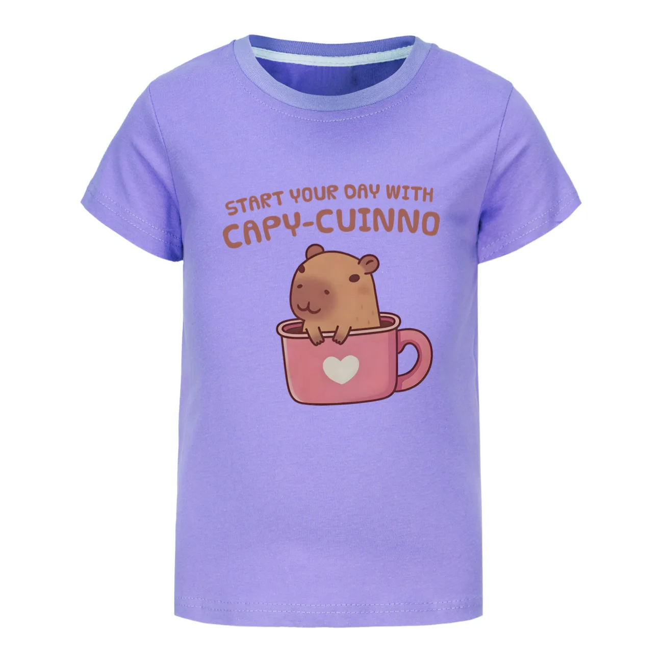 Cute Copybara Baby Kids Summer Cotton Short-Sleeved T-shirts Children Sweatshirt Cartoon Teenager Tops Boys Girls Tees Clothing
Cute Copybara Baby Kids Summer Cotton Short-Sleeved T-shirts Children Sweatshirt Cartoon Teenager Tops Boys Girls Tees Clothing