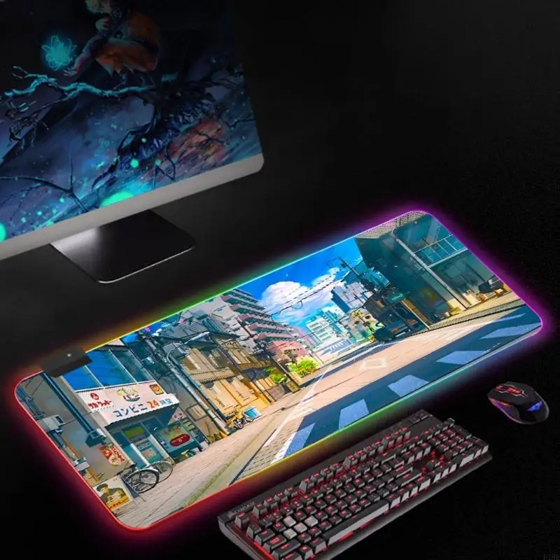 Large Gaming Mousepad Desk Mat Extended Anime Large Mouse Pad Keyboard Mouse Mat Desk Pad with LED for Computer Laptop F19E
Large Gaming Mousepad Desk Mat Extended Anime Large Mouse Pad Keyboard Mouse Mat Desk Pad with LED for Computer Laptop F19E