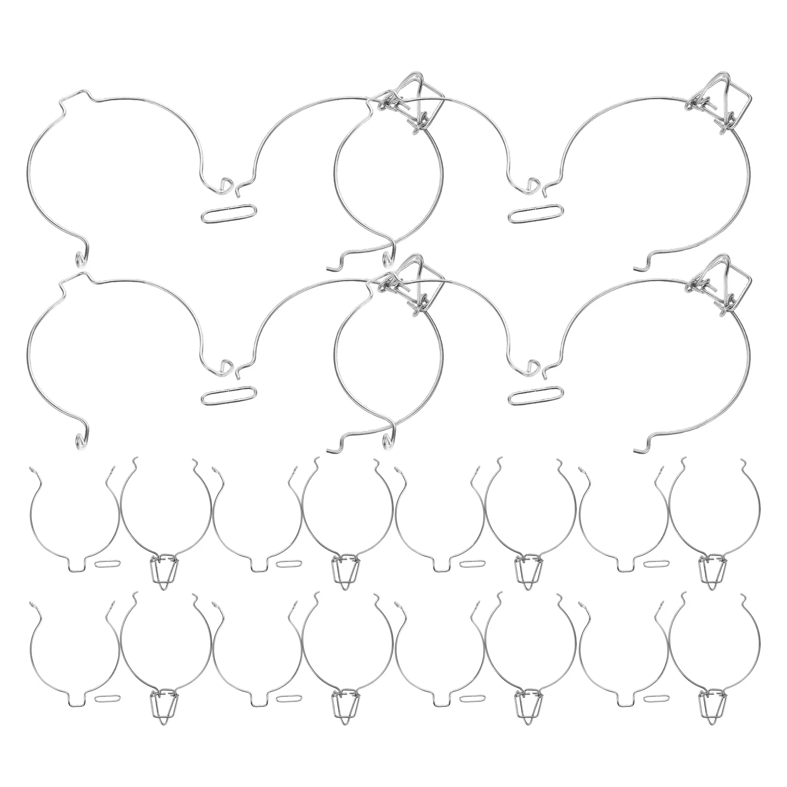 10pcs Sealing Can Buckle Stainless Steel Glass Container Fastening Wire Clamps Jars Storage Spring Design Leak Proof
10pcs Sealing Can Buckle Stainless Steel Glass Container Fastening Wire Clamps Jars Storage Spring Design Leak Proof