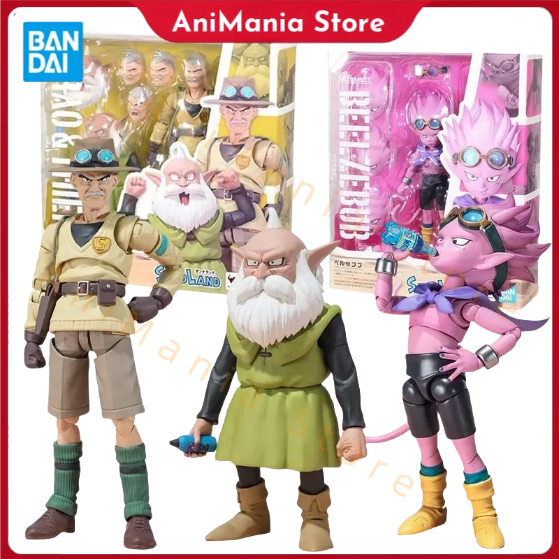 Bandai Sand Land Anime Figure SHF Beelzebub Rao Thief Action Figure Collectibles Model High Poseability Toys For Boys Gift
Bandai Sand Land Anime Figure SHF Beelzebub Rao Thief Action Figure Collectibles Model High Poseability Toys For Boys Gift