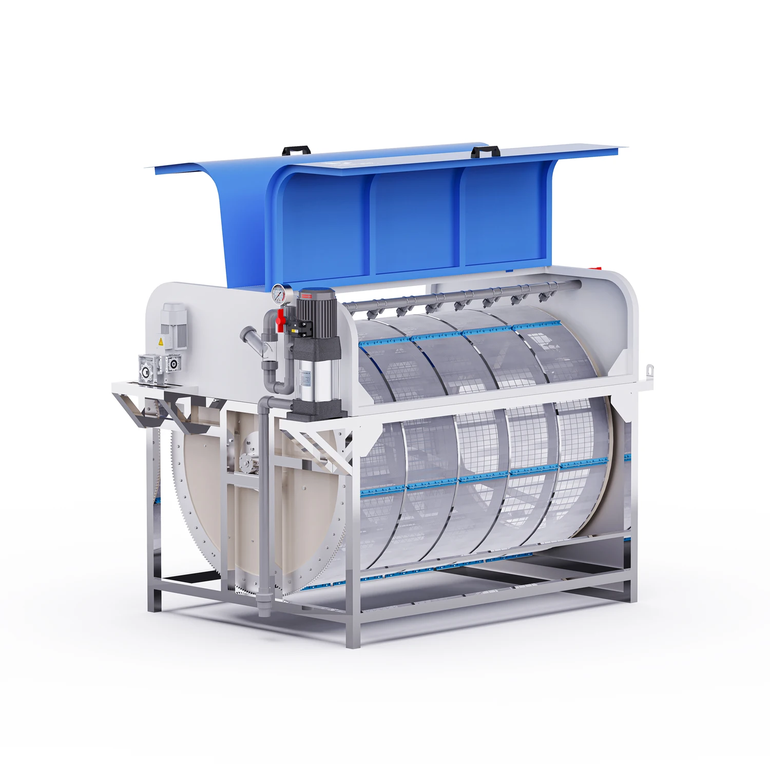 316 Stainless Steel Drum Filter Aquaculture Fish Farming Automatic Rotary Drum Filter China for Koi Pond Tank
316 Stainless Steel Drum Filter Aquaculture Fish Farming Automatic Rotary Drum Filter China for Koi Pond Tank