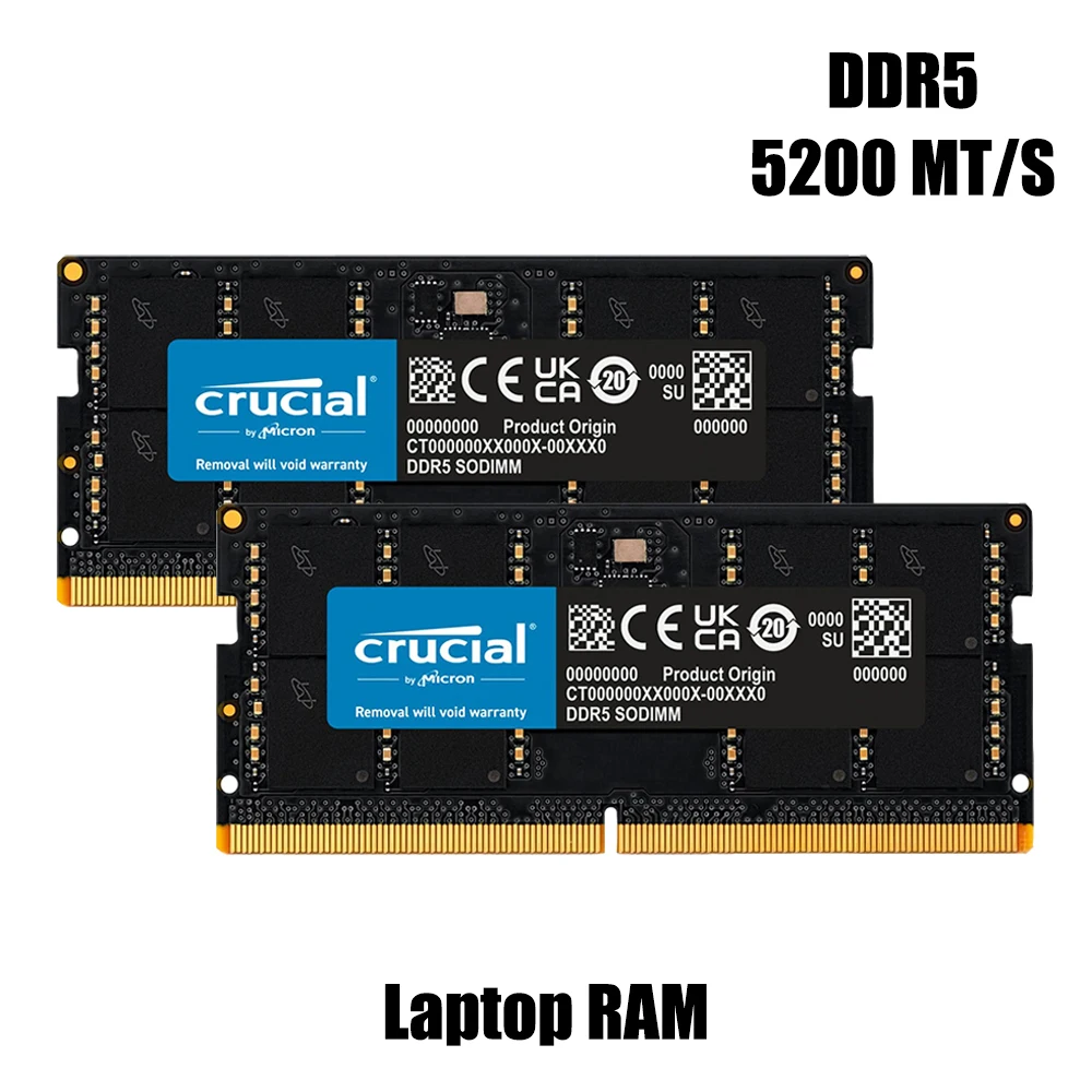 DDR5 8GB 32GB 16GB 4800MHz 5200MHz 5600MHz 1.1V PC5-44800 Laptop Memoria Ram DDR5 Notebook Memory SODIMM Laptop RAM
DDR5 8GB 32GB 16GB 4800MHz 5200MHz 5600MHz 1.1V PC5-44800 Laptop Memoria Ram DDR5 Notebook Memory SODIMM Laptop RAM