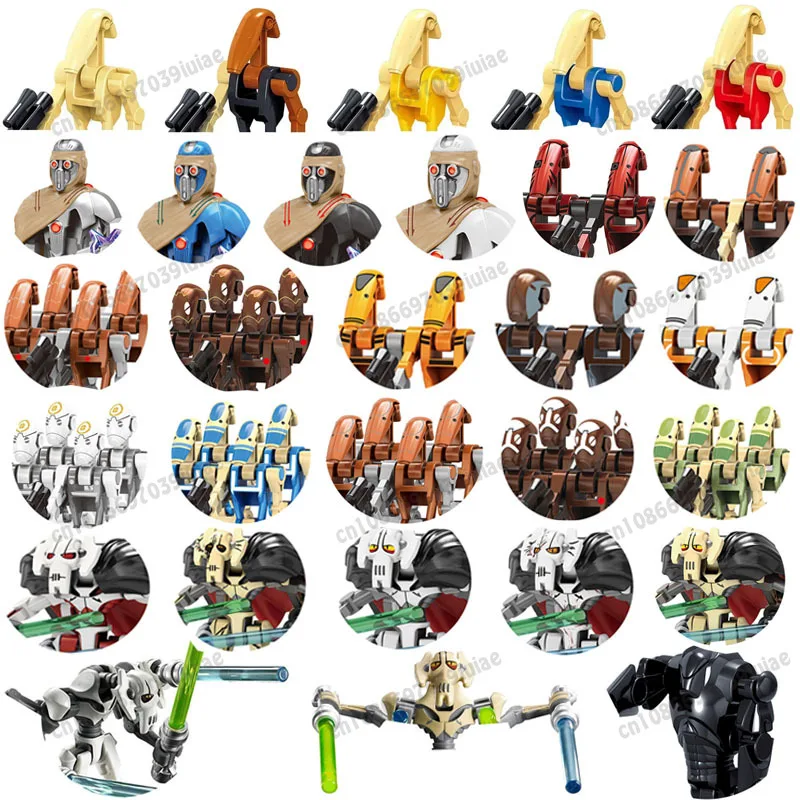 Star Wars Battle Droid Darth Vader Han Solo C-3PO Boba Fett Figure Toy Bricks Assembling Doll Building Blocks TV8083
Star Wars Battle Droid Darth Vader Han Solo C-3PO Boba Fett Figure Toy Bricks Assembling Doll Building Blocks TV8083