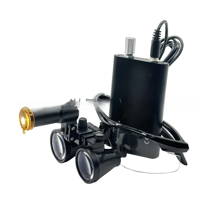 Dental magnifying glass magnifying glass headlights, medical surgical magnifying glass LED headlights 2.5/3 times
Dental magnifying glass magnifying glass headlights, medical surgical magnifying glass LED headlights 2.5/3 times