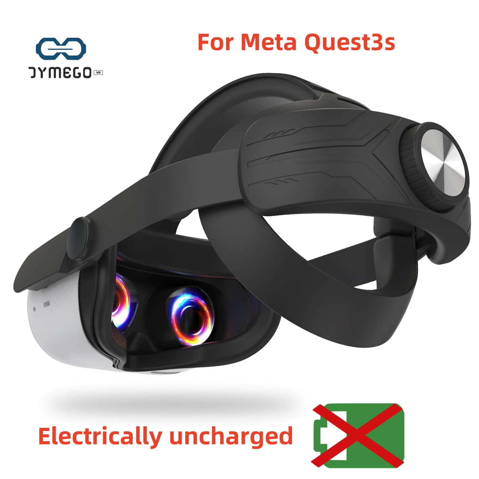 Motorless Adjustable Head Strap for Meta/Oculus Quest 2 Highly Elasticated Foam VR head strap Accessory with No Facial Pressure 
Motorless Adjustable Head Strap for Meta/Oculus Quest 2 Highly Elasticated Foam VR head strap Accessory with No Facial Pressure