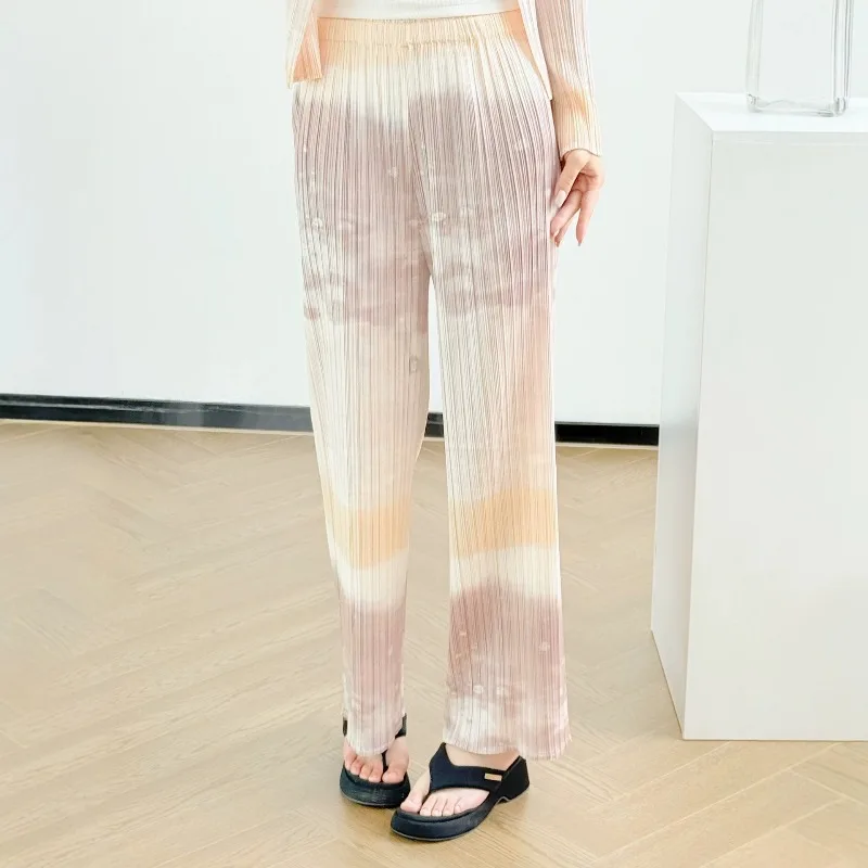 Miyake Pleated Original Print Pants Plisse 2026 Summer New Set Women's Elegant Versatile Pleats Pants Loose Plus Size Trousers
Miyake Pleated Original Print Pants Plisse 2026 Summer New Set Women's Elegant Versatile Pleats Pants Loose Plus Size Trousers