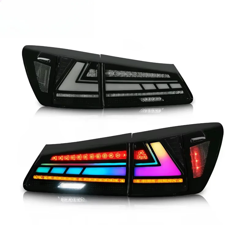 Авто для Lexus IS250 RGB Style Задние фонари в сборе 2006-2012 Модифицированные светодиодные задние фонари Дневные ходовые огни Поворотники
Авто для Lexus IS250 RGB Style Задние фонари в сборе 2006-2012 Модифицированные светодиодные задние фонари Дневные ходовые огни Поворотники