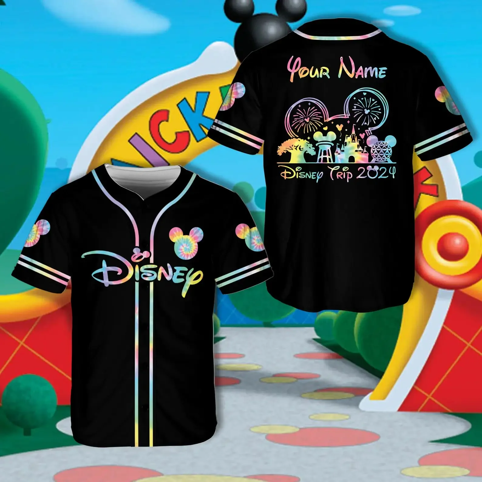 2024 Mickey Mouse Disney Baseball Jersey Casual Fashion Street Custom Name Men's and Women's Baseball Jersey Shirt
2024 Mickey Mouse Disney Baseball Jersey Casual Fashion Street Custom Name Men's and Women's Baseball Jersey Shirt