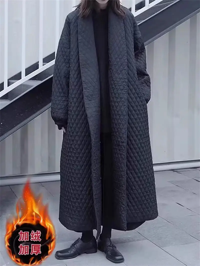 Cotton Padded Jacket Women Long 2023 Winter New Korean Version Retro Large Size Loose Cardigan Overcoat Windbreaker Coat Z3849
Cotton Padded Jacket Women Long 2023 Winter New Korean Version Retro Large Size Loose Cardigan Overcoat Windbreaker Coat Z3849